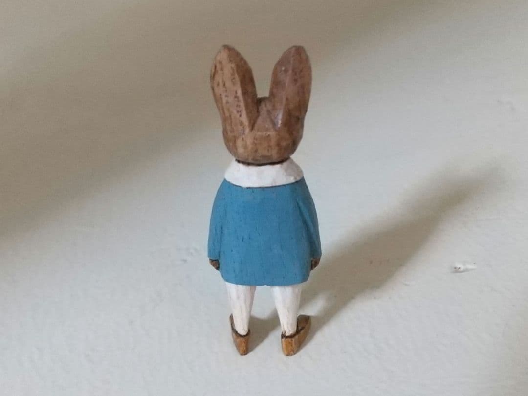 ♡木工くま吉さんうさぎ木彫り作家ぬいぐるみ作家うさぎ作家ベアアーティストベア