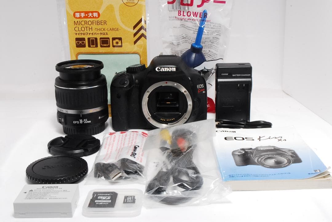 Canon EOS Kiss X4 18-55mmショット数1800回台✨