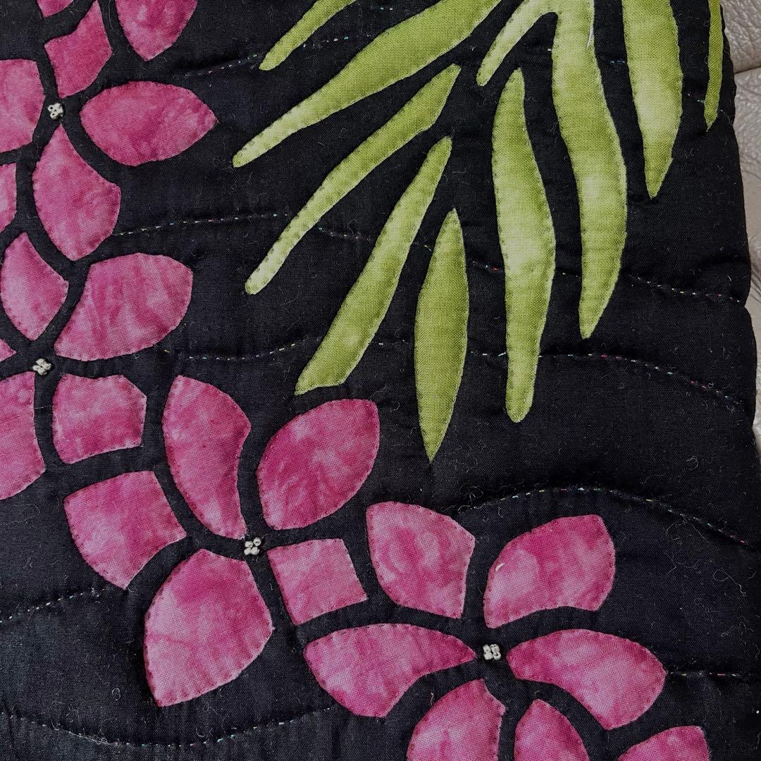 ハワイアンキルト　ショルダーバッグ　ハンドメイドバッグ