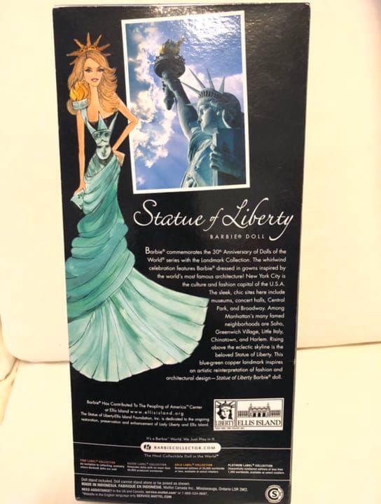 Barbie NY限定 自由の女神　State of Liberty