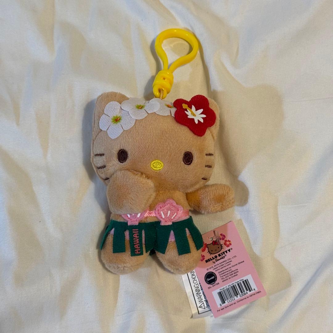 【新品】ハワイ限定　日焼けキティ　キティ　キーホルダー　ストラップ　サンリオ