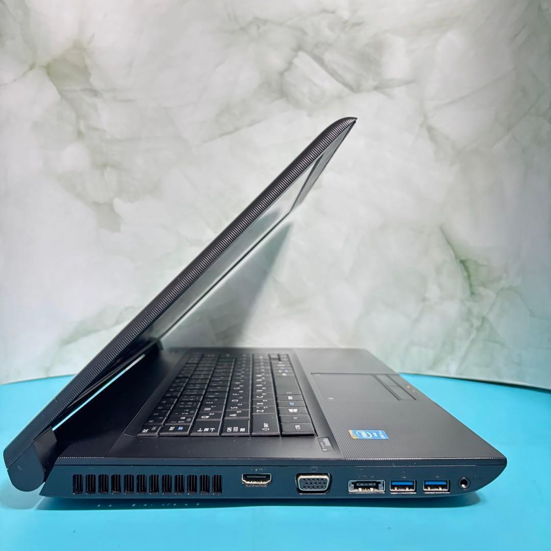 Core i5＆爆速SSD【オフィス付】東芝ノートPC★メモリ8GB★動作良好★
