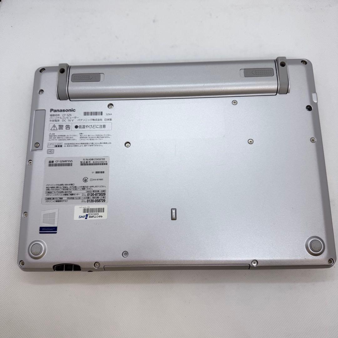 【良品・爆速SSD】Panasonic Let's Note CF-SZ6