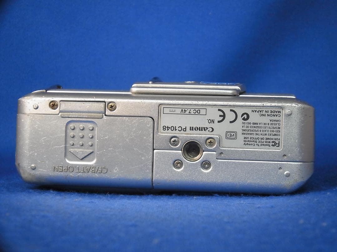 #3576 PowerShot S50 Canon 新品電池・充電器・CFカード