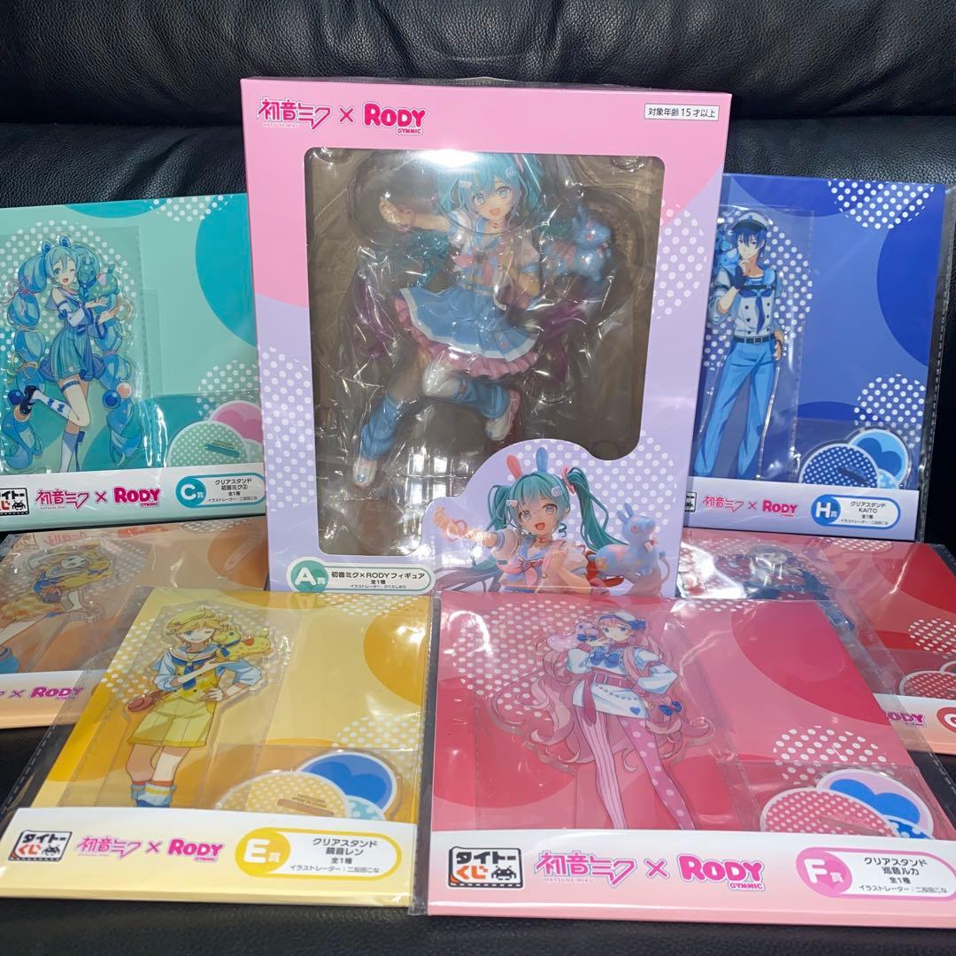 A賞　初音ミク×RODY　フィギュア　 さくらしおり
