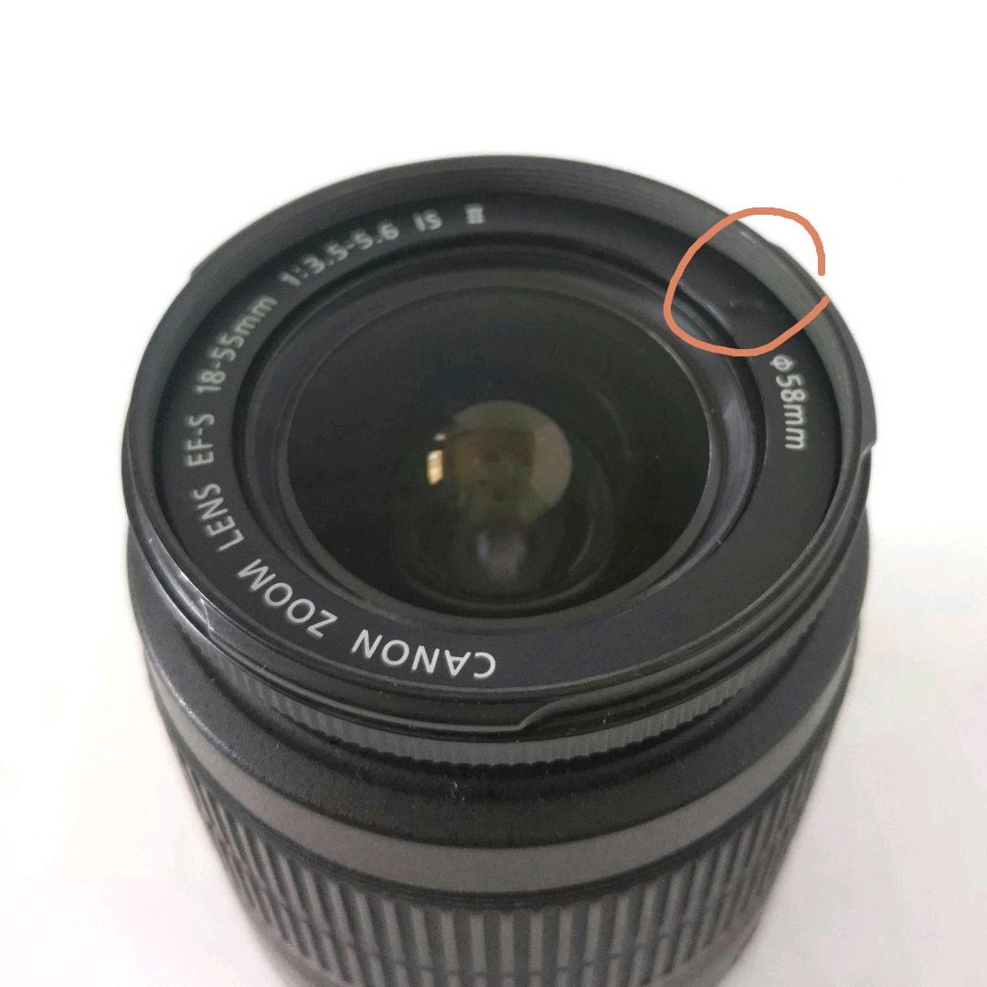 Canon EOS KISS X7i EF-Sレンズ3本とフィルター等