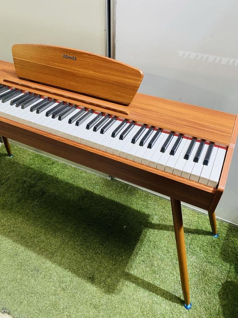 ■ DONNER DDP-80 電子ピアノ フットペダル付き 取説有り