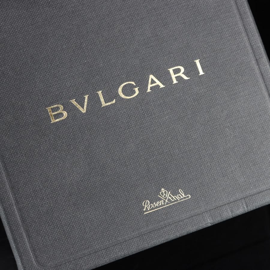 Y2392-2 ブルガリ ローゼンタール クリスタル アッシュトレイ 箱付き　せ