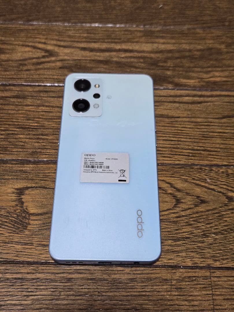 OPPO reno7a　ドリームブルー　6GB 128GB simフリー