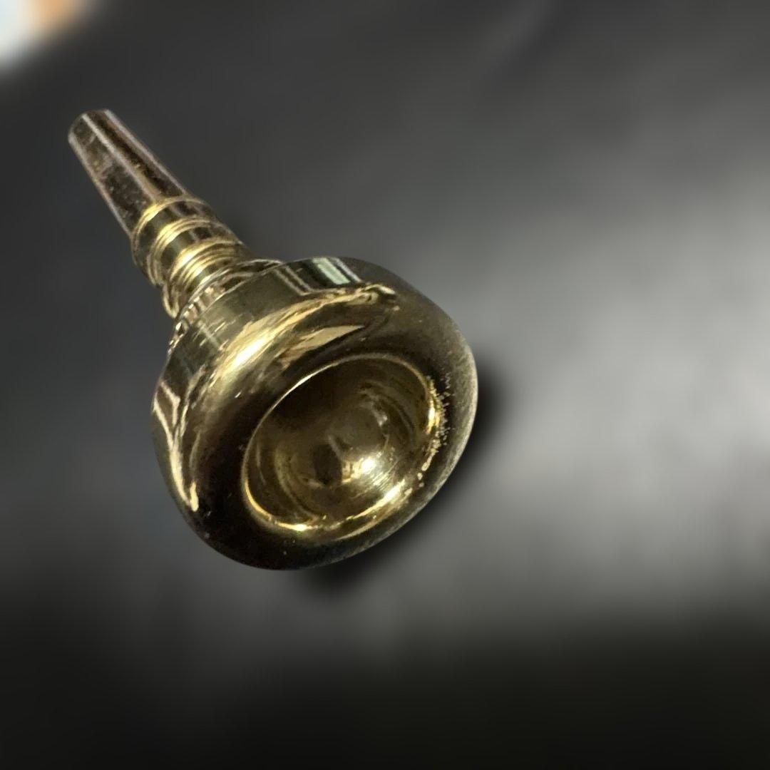 Bach Corp. トランペットマウスピース 11C GP 金メッキ
