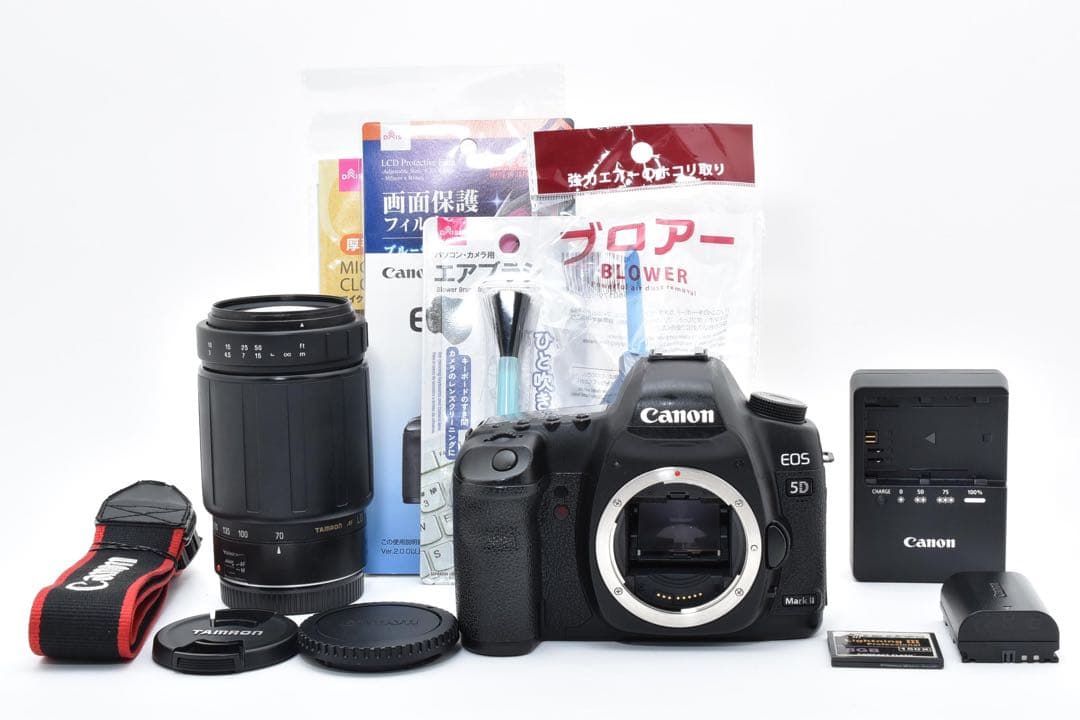 デジタル一眼レフカメラCanon EOS 5D mark II望遠レンズセット