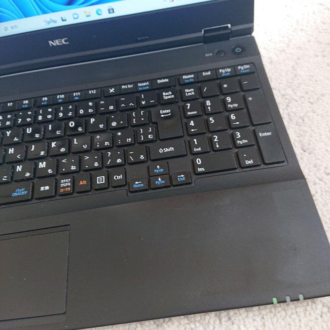NEC VersaPro ノートPC 8GBメモリ 128GB SSD