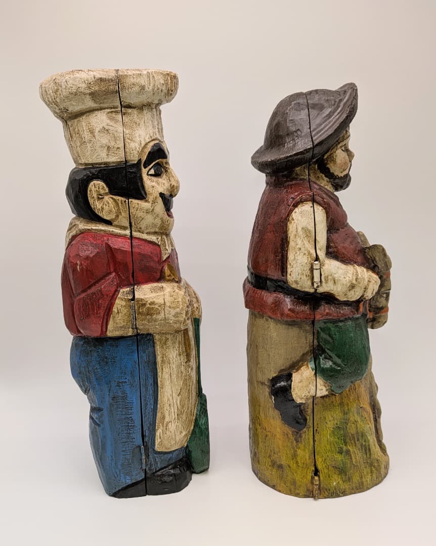 【希少4体セット】スペイン OURO社製 ボトル隠し人形 ドン・キホーテ 他