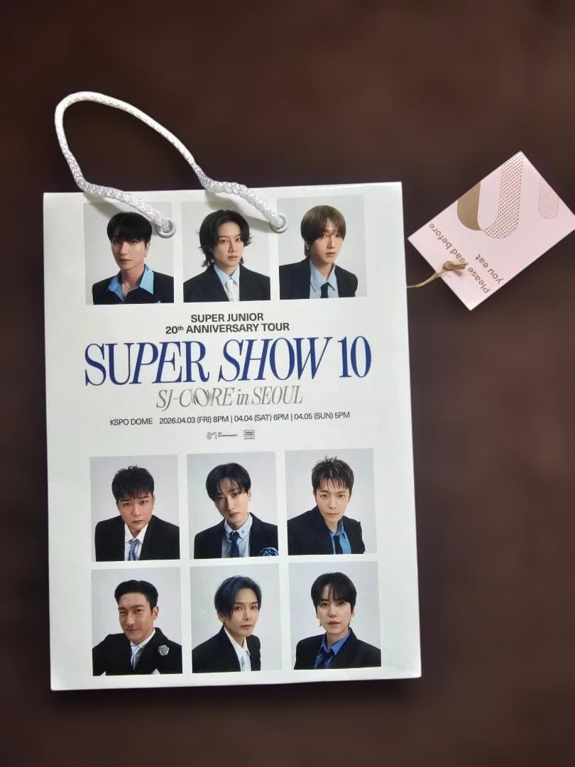 SUPER SHOW10 Encore グローバルパッケージ Deluxe記念品