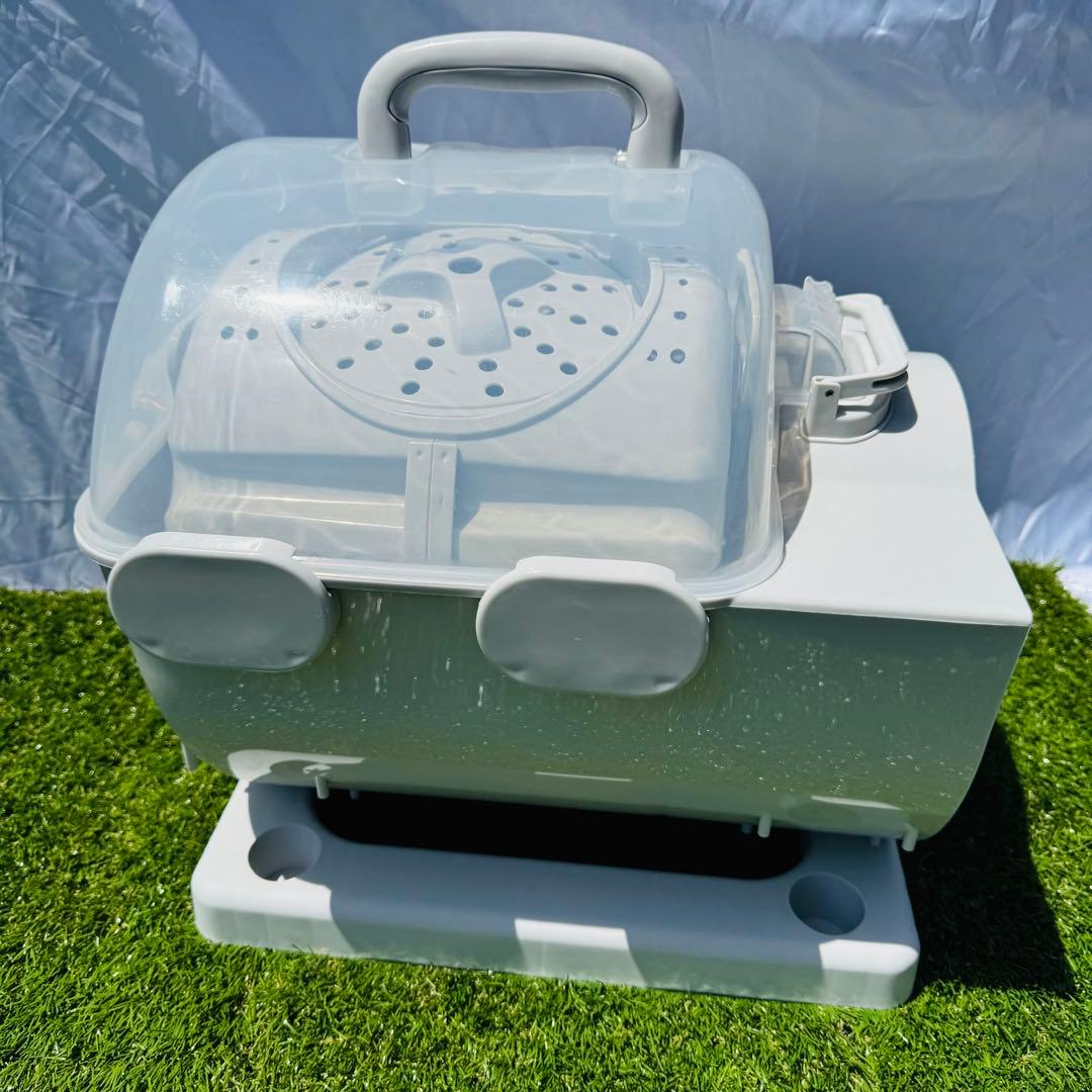 ドラム式全手動洗濯機　ぐるぐるぶんまわ槽　ミニ洗濯機 小型　ポータブル洗濯機