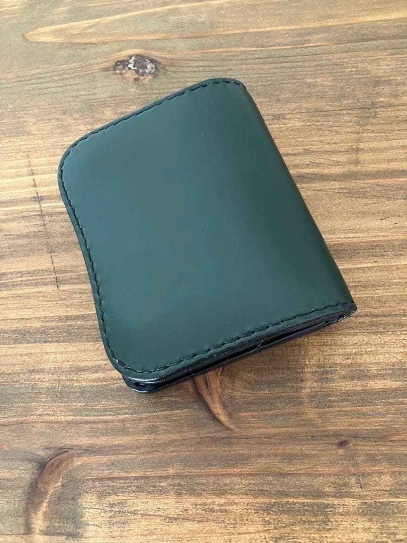 ブライドルレザー P-003 (パーム & kf-003 ) コンパクト 財布