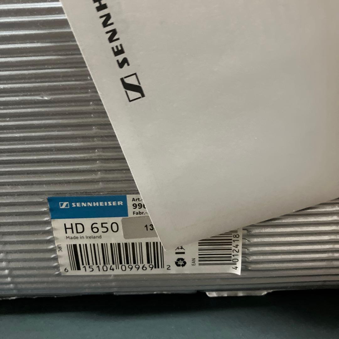 ヘッドホン sennheiser HD650