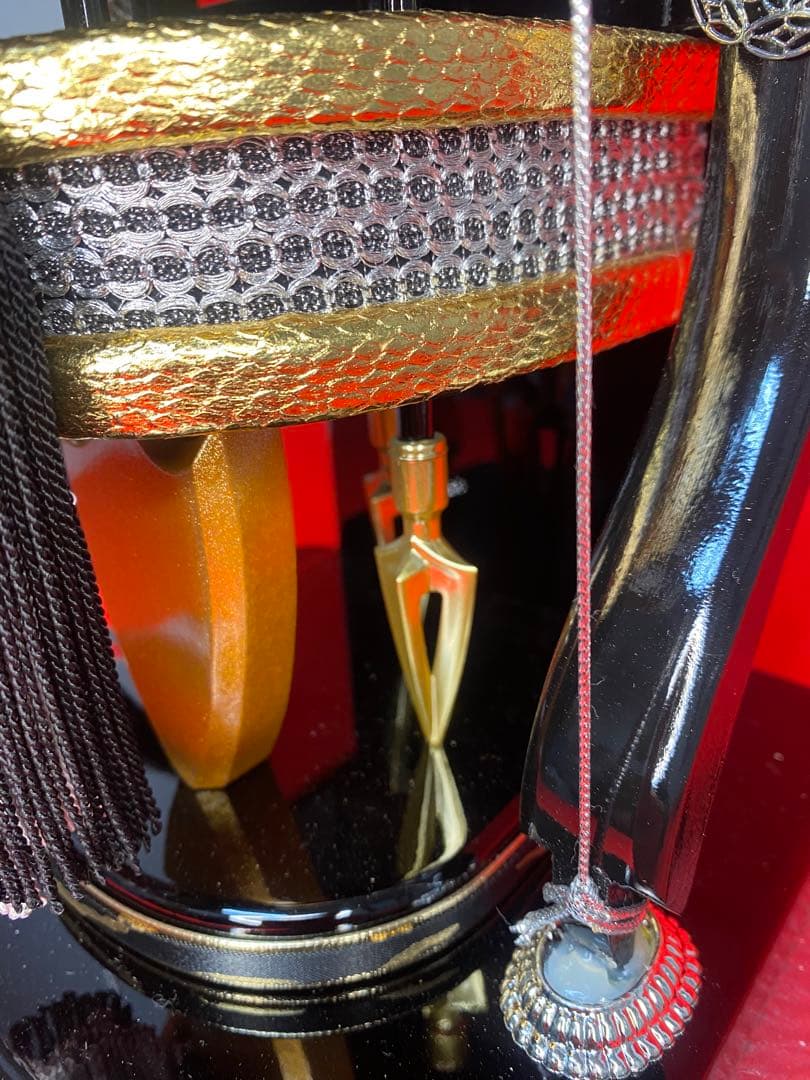 破魔弓　コンパクトガラスケース１０号・間口約２３×奥行約２２×高約３９㎝