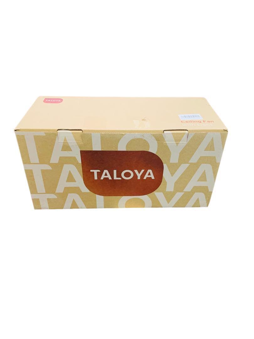 【開封済・未使用】Taloya シーリングファンライト ホワイト 10畳 ＃3