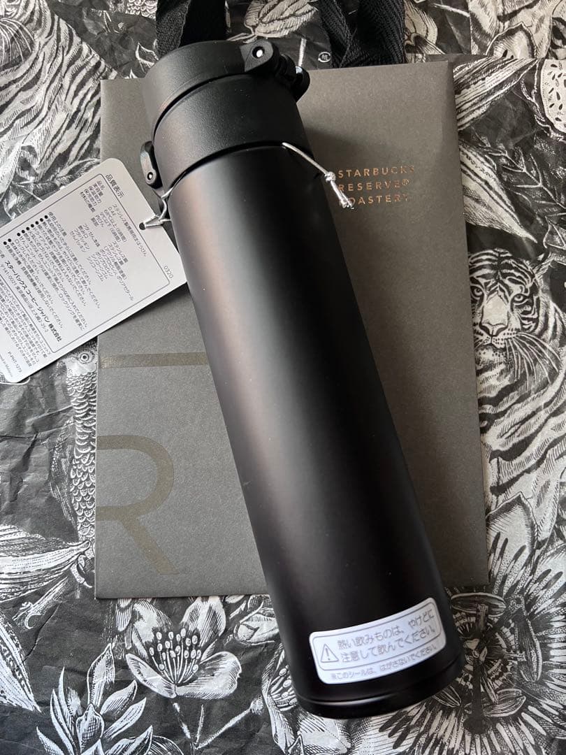 スターバックス リザーブ 限定 スリムハンディ ボトル ブラック 400ml