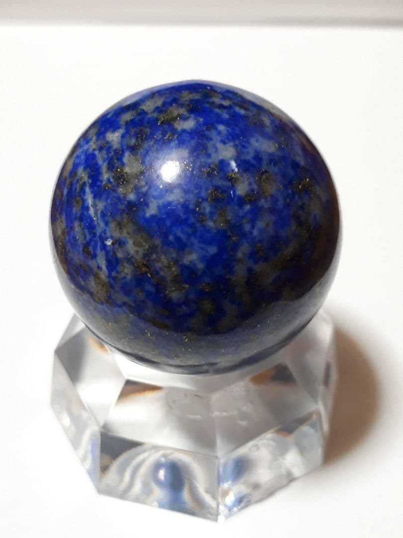 【幸運の石】天然ラピスラズリ＊丸玉