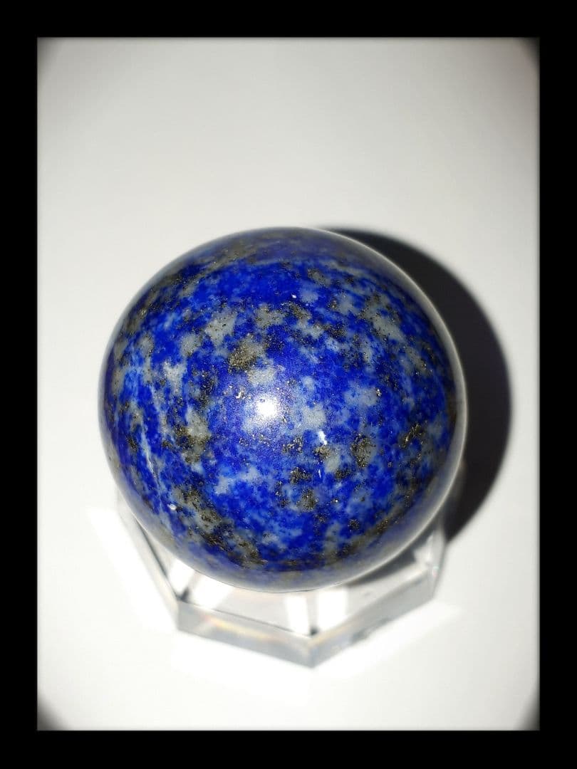 【幸運の石】天然ラピスラズリ＊丸玉