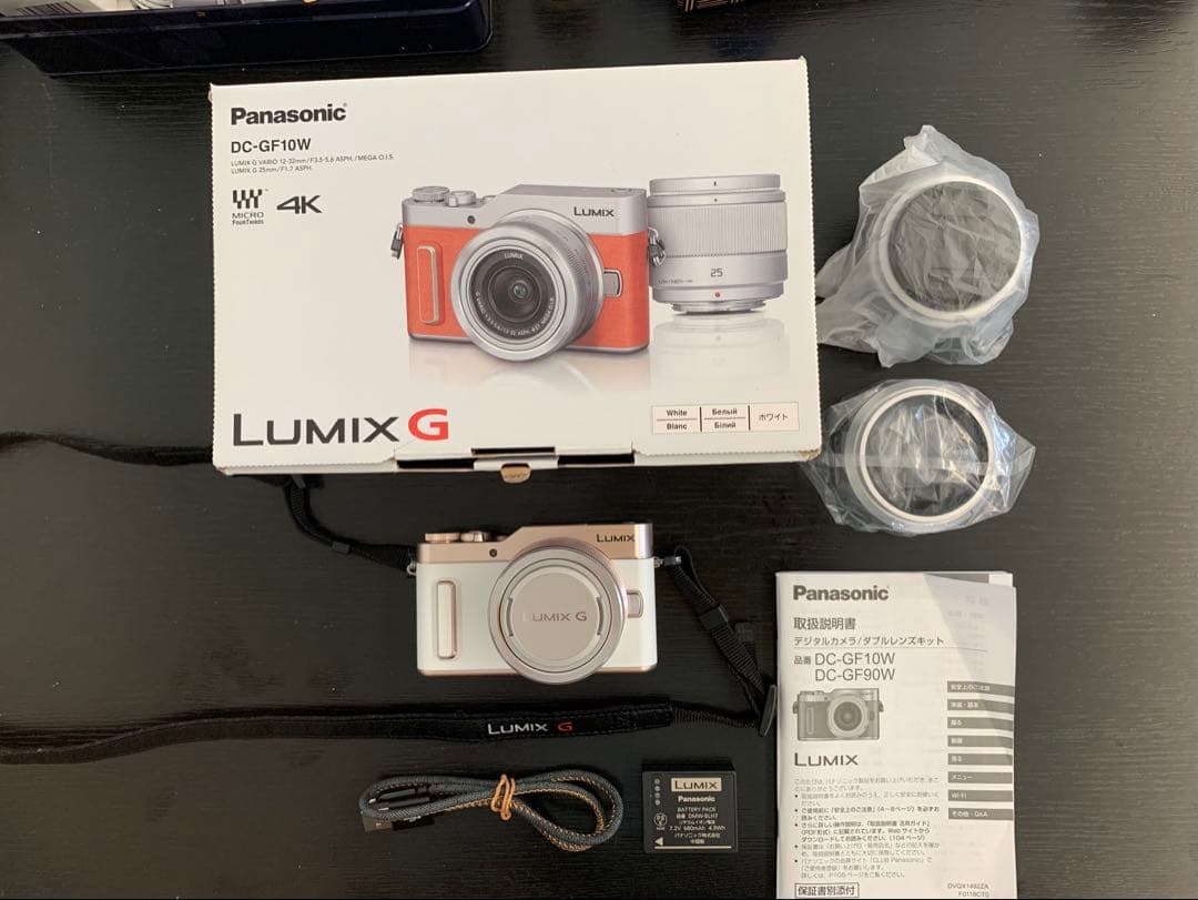 【美品】LUMIX G デジタルカメラ／ダブルレンズキット DC-GF10W