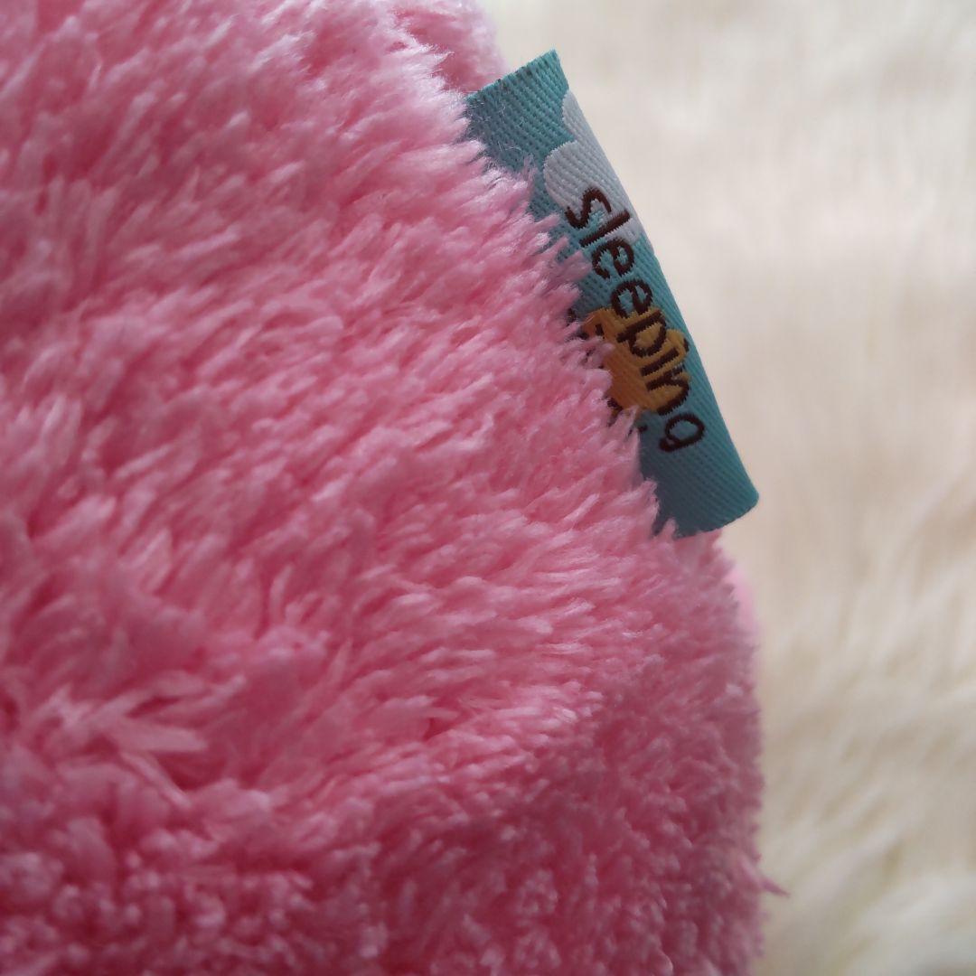 うさぎ　クッション スリーピングアニマル　ピンク 抱き枕 約55㎝