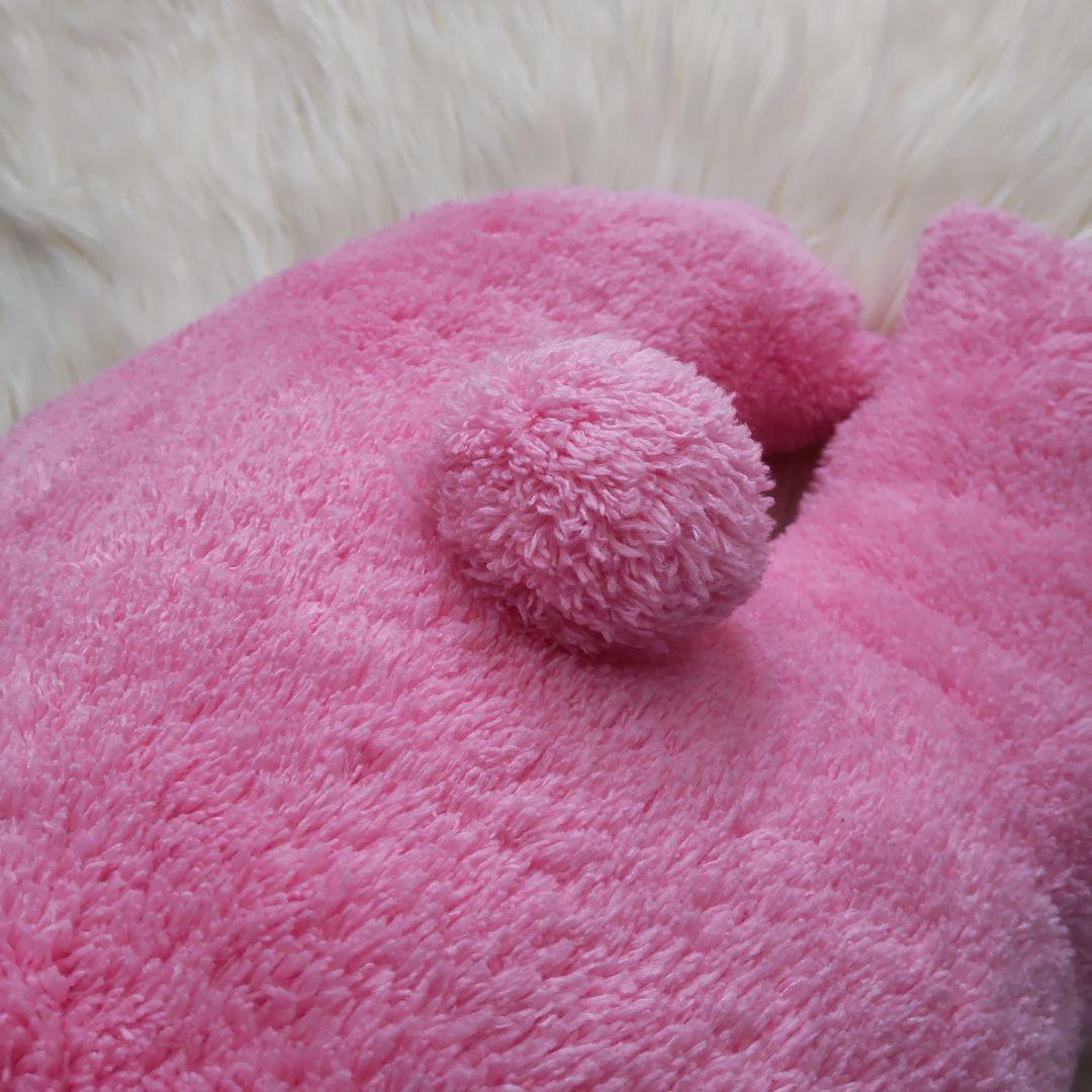 うさぎ　クッション スリーピングアニマル　ピンク 抱き枕 約55㎝