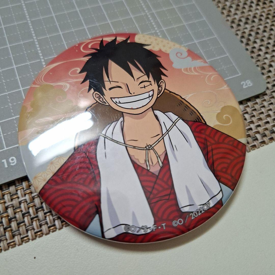 ONE PIECE ルフィ 缶バッジ