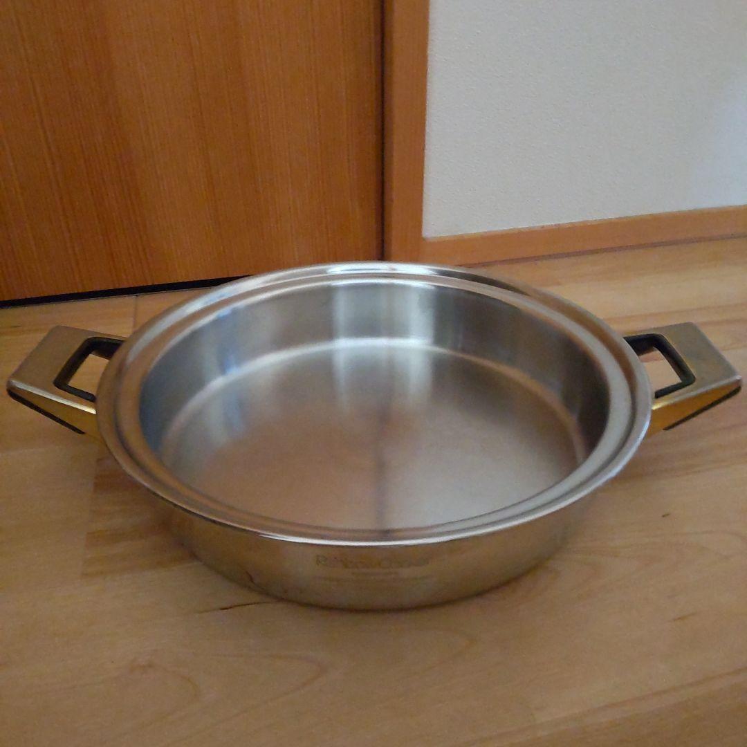 タッパーウェア レインボークッカー 浅鍋&深鍋　両手鍋セット