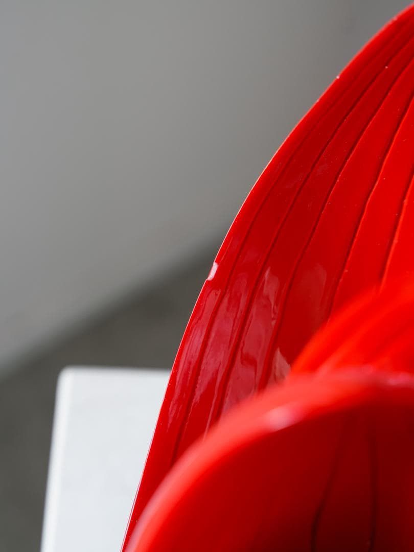 ポストモダン ヴィンテージオブジェ ロータス/蓮の花 アンティーク彫刻