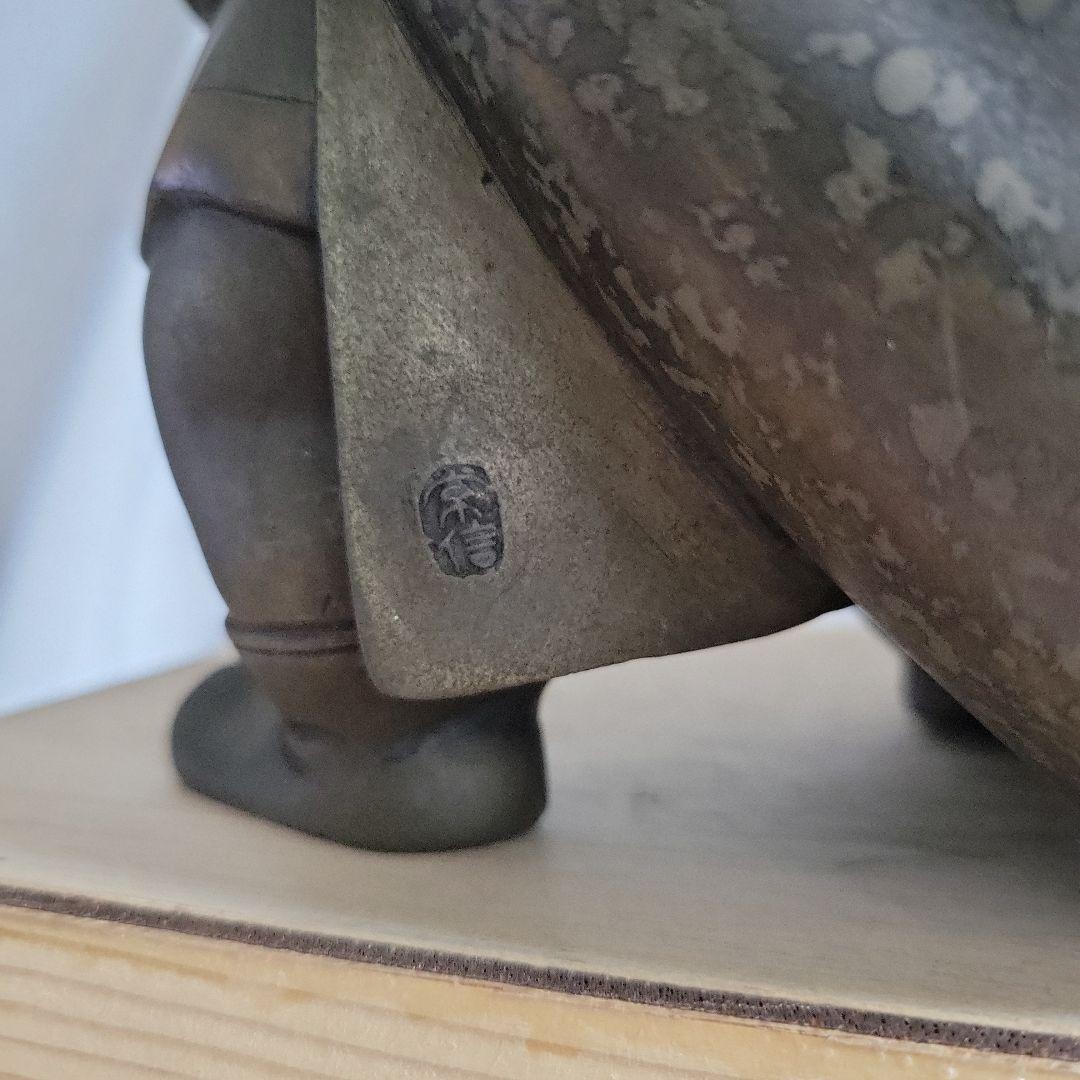 ヴィンテージ品　大黒天の銅像　縁起物