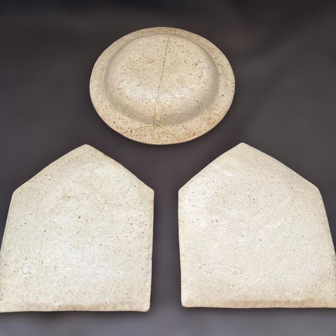 金成潤子　家のかたち　皿２枚セット