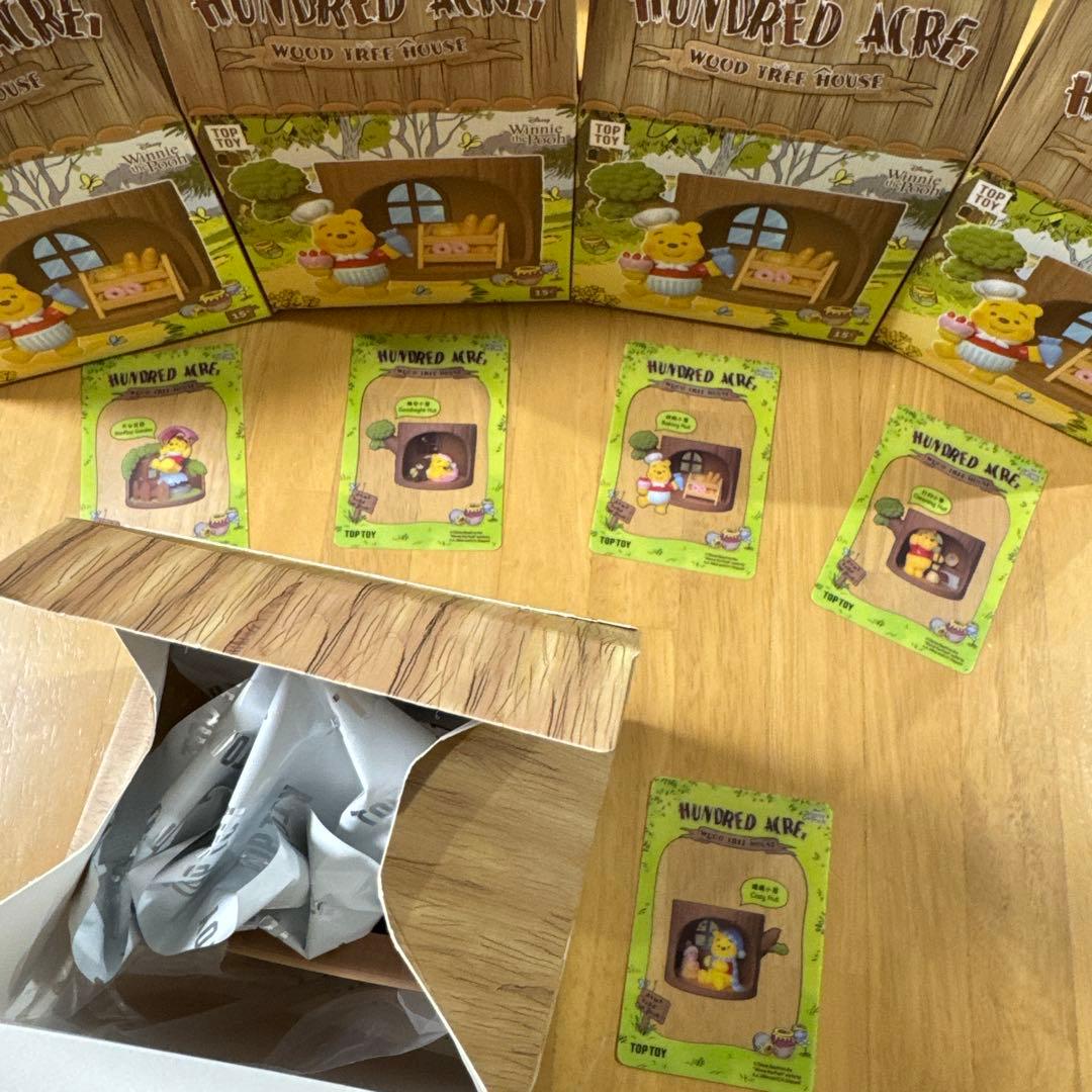 TOPTOY ディズニー Disneyプーさん 森のツリーハウス セミコンプ