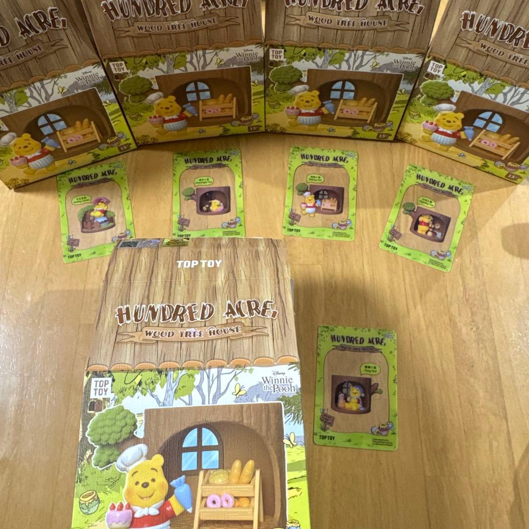 TOPTOY ディズニー Disneyプーさん 森のツリーハウス セミコンプ