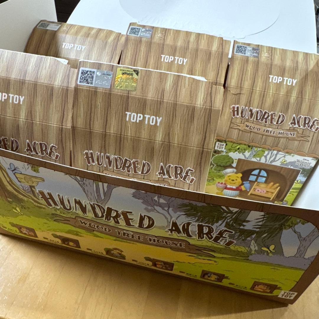 TOPTOY ディズニー Disneyプーさん 森のツリーハウス セミコンプ