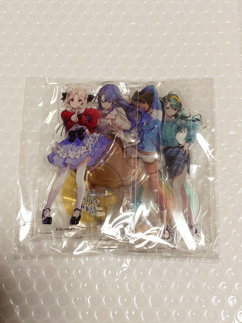 スーパーリアル麻雀VR アクリルスタンド 4人セット