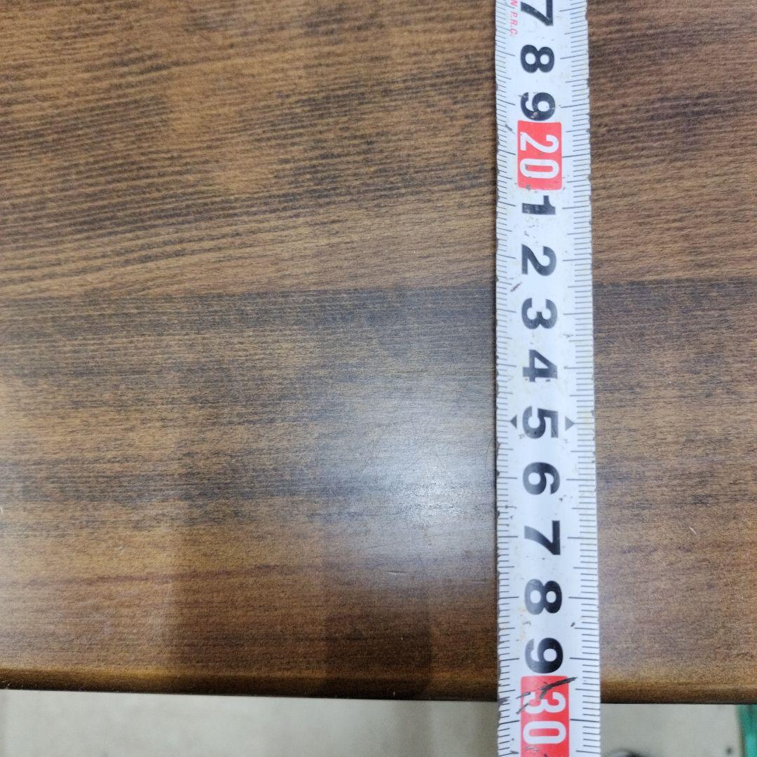 【カリモク】Karman ヴィンテージ木製電話台 引き出し付き