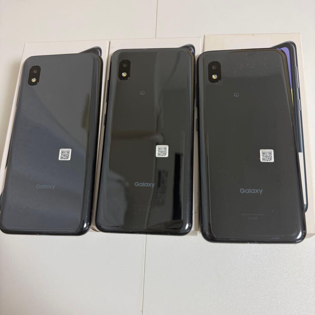 未使用 Galaxy A21 3台セット
