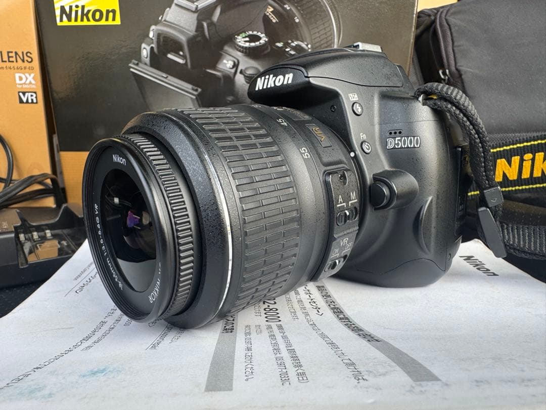 カメラ初心者おすすめセット　Nikon D5000 デジタル一眼レフカメラ
