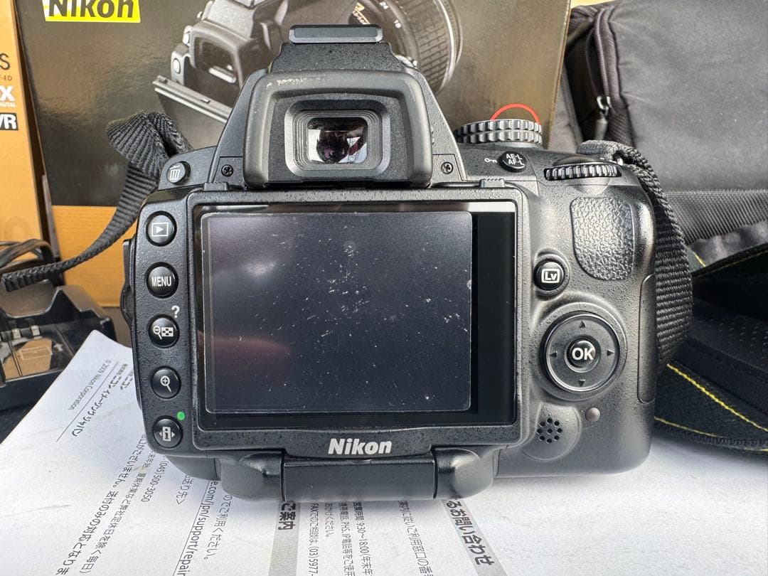 カメラ初心者おすすめセット　Nikon D5000 デジタル一眼レフカメラ