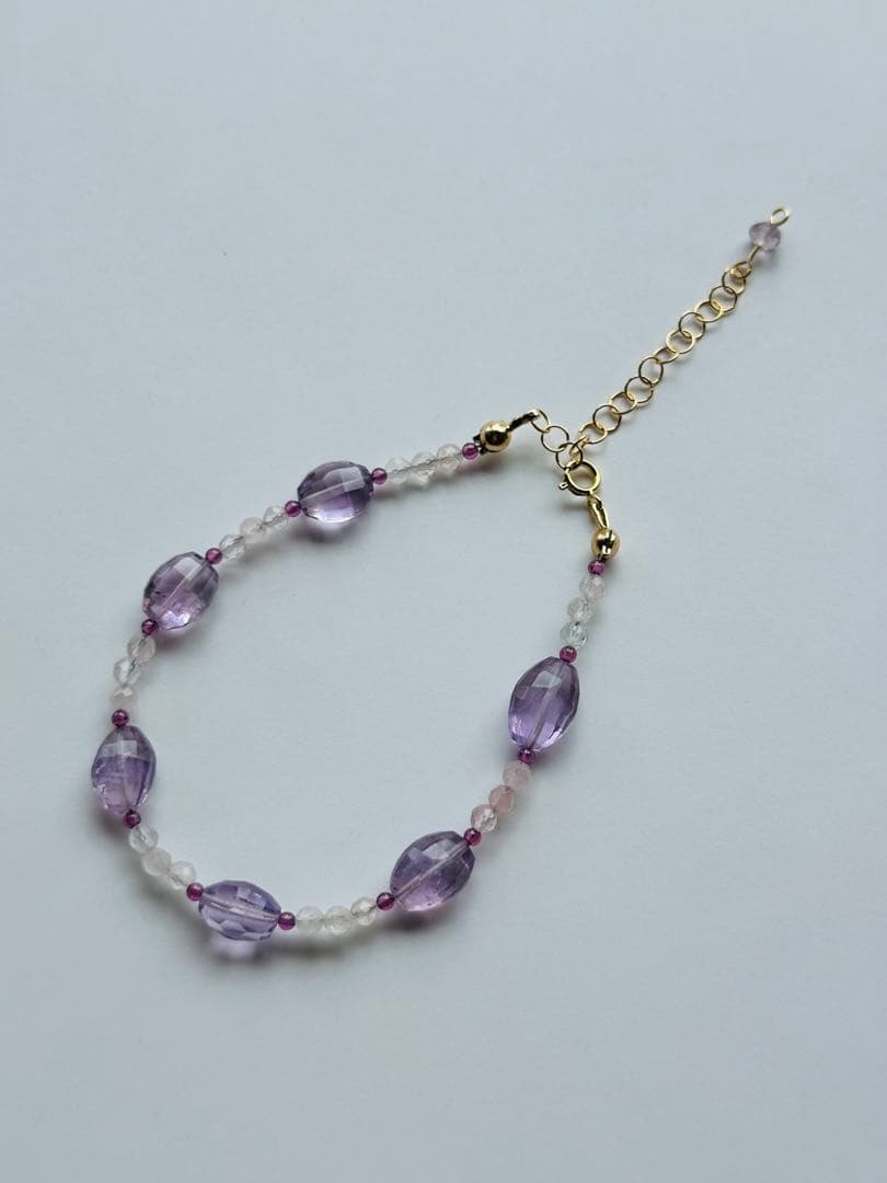 ユニドロブレスレット　アメジスト