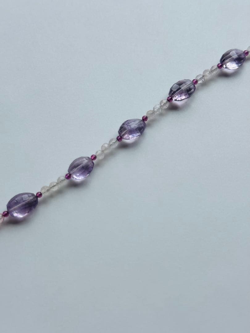 ユニドロブレスレット　アメジスト