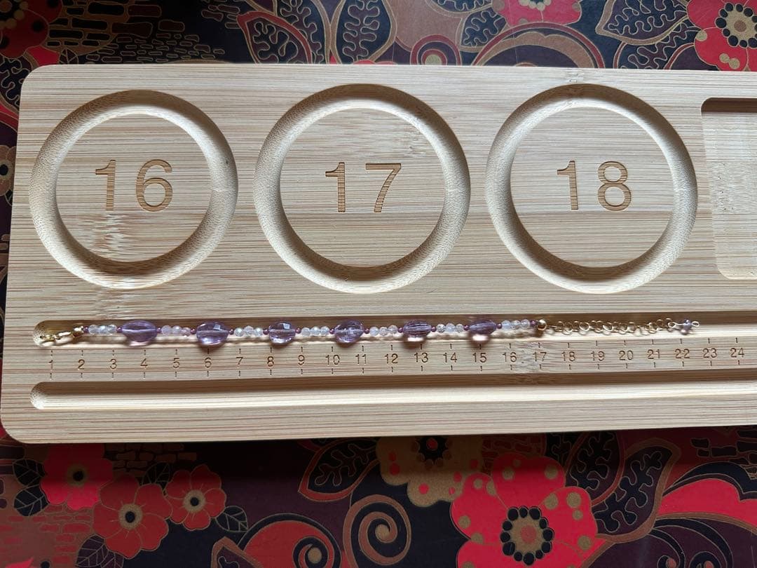 ユニドロブレスレット　アメジスト