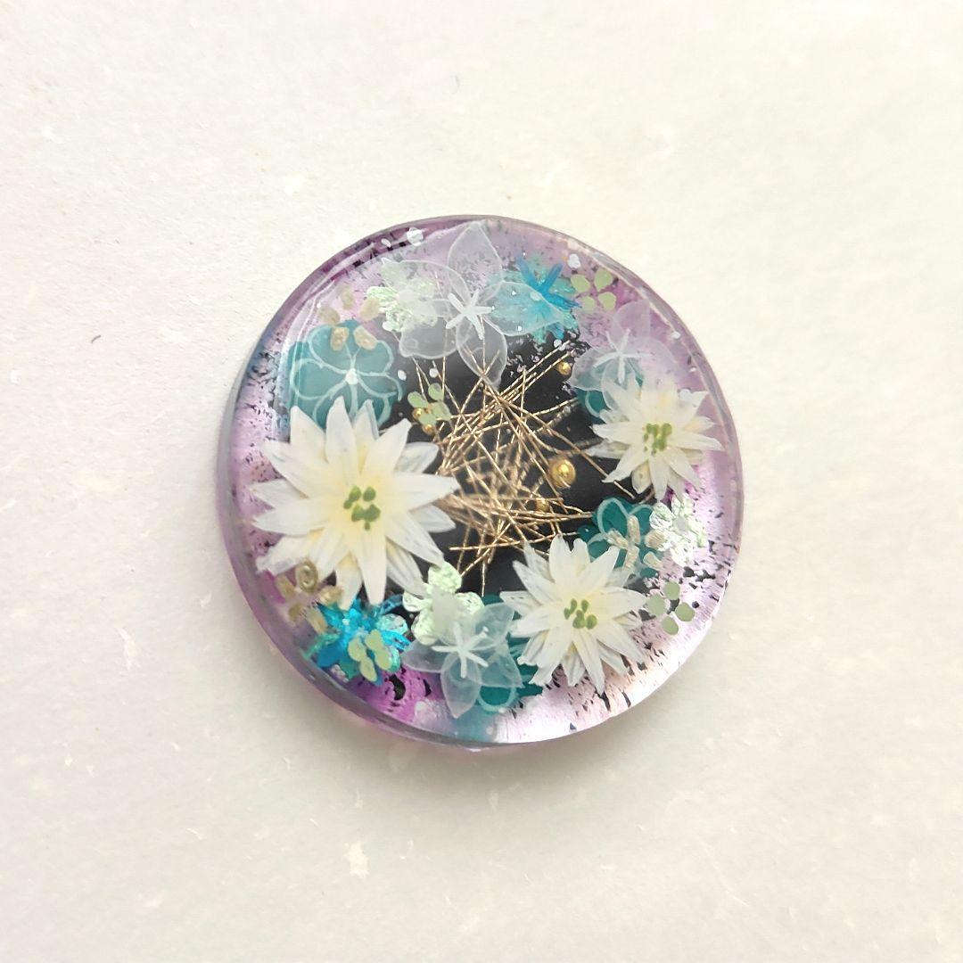 【901】ハンドメイド　レジン　ヘアゴム　ポニーフック