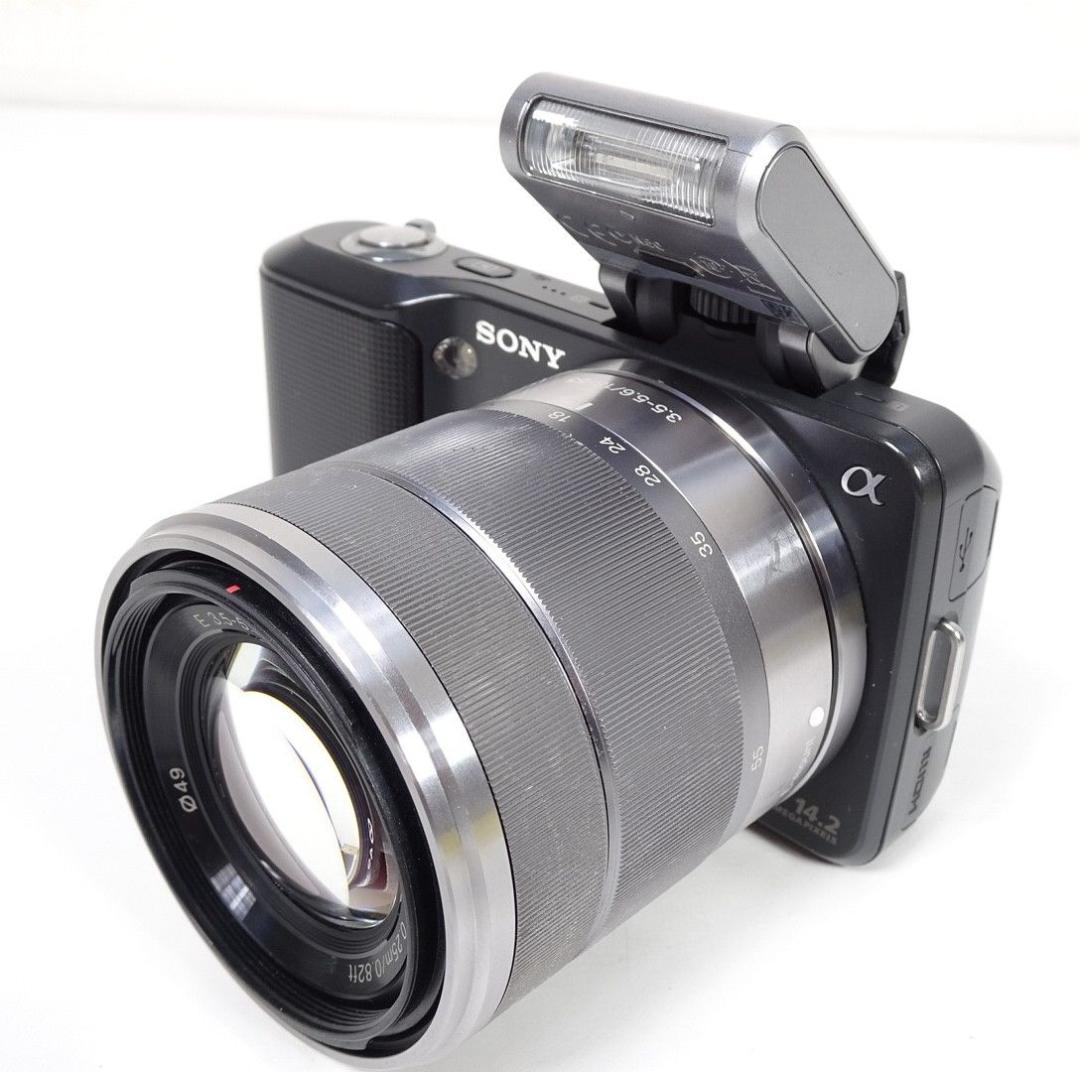 SONY NEX-3D ダブルレンズセット ブラツク 箱付 動作品