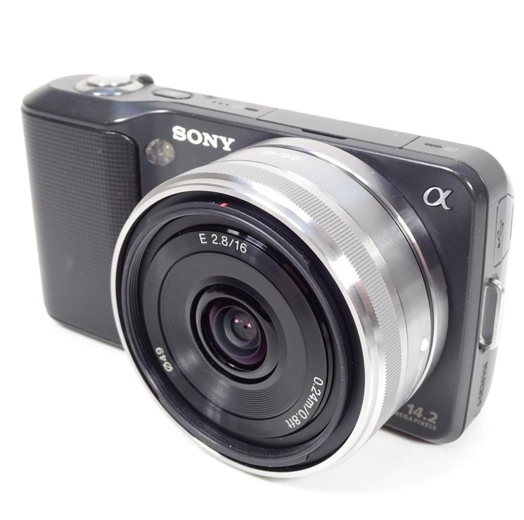 SONY NEX-3D ダブルレンズセット ブラツク 箱付 動作品
