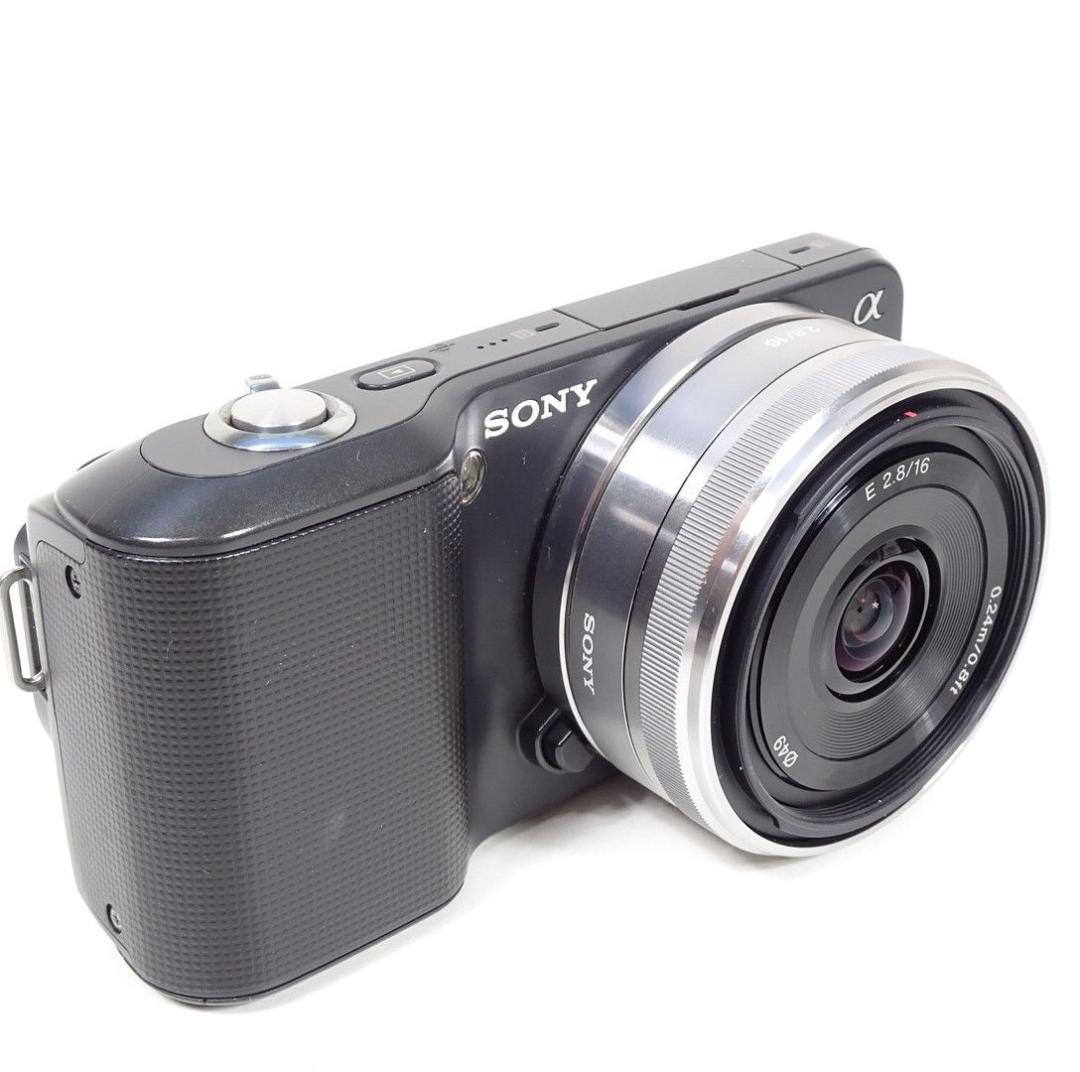 SONY NEX-3D ダブルレンズセット ブラツク 箱付 動作品