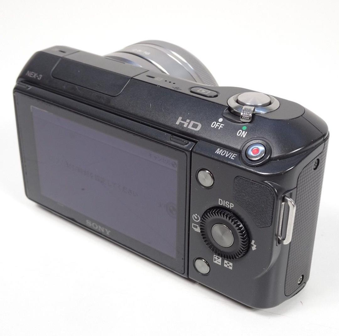 SONY NEX-3D ダブルレンズセット ブラツク 箱付 動作品